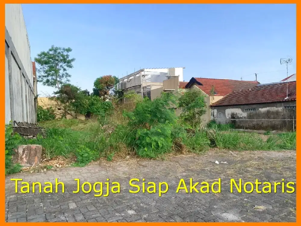 Tanah di Jl. Kaliurang Km. 8 Dekat Pasar Kolombo Siap Balik Nama