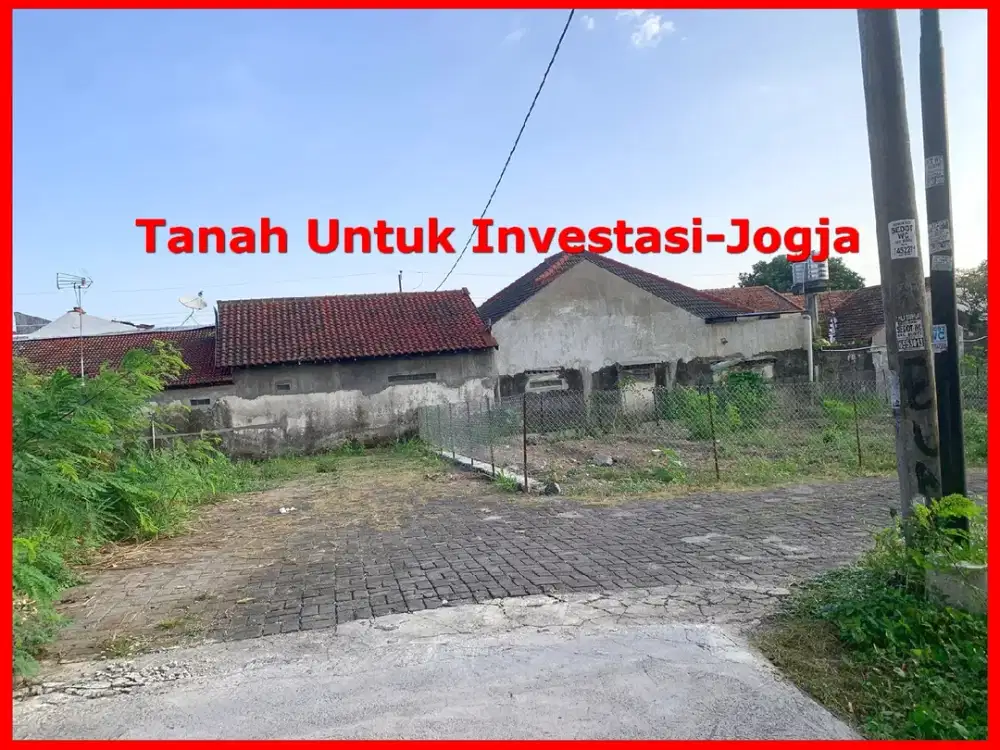 Tanah Dijual di Jl. Damai Dekat Sekolah Al Azhar Untuk Kost