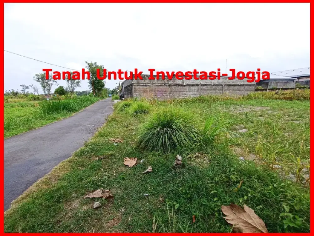 Tanah Siap AJB Dekat Hotel HYATT Sleman Harga Terbaik