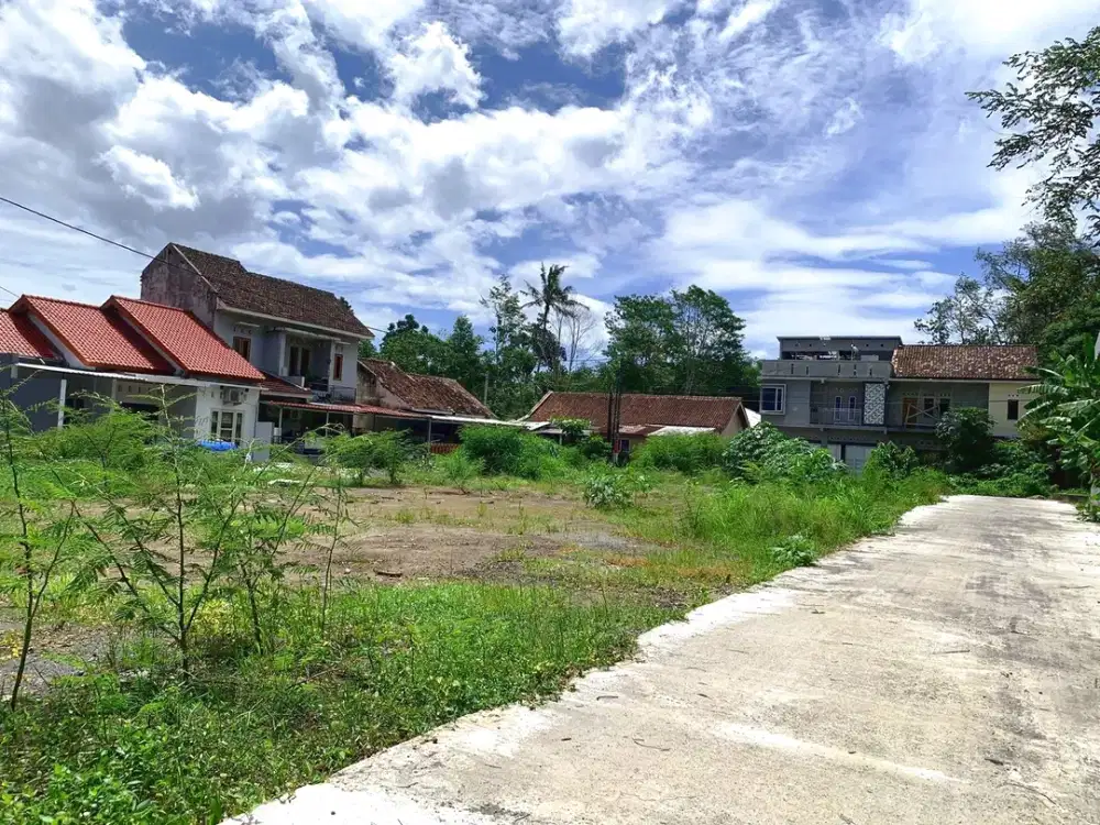 Tanah Siap Bangun Wedomartani Dekat Stadion Maguwoharjo