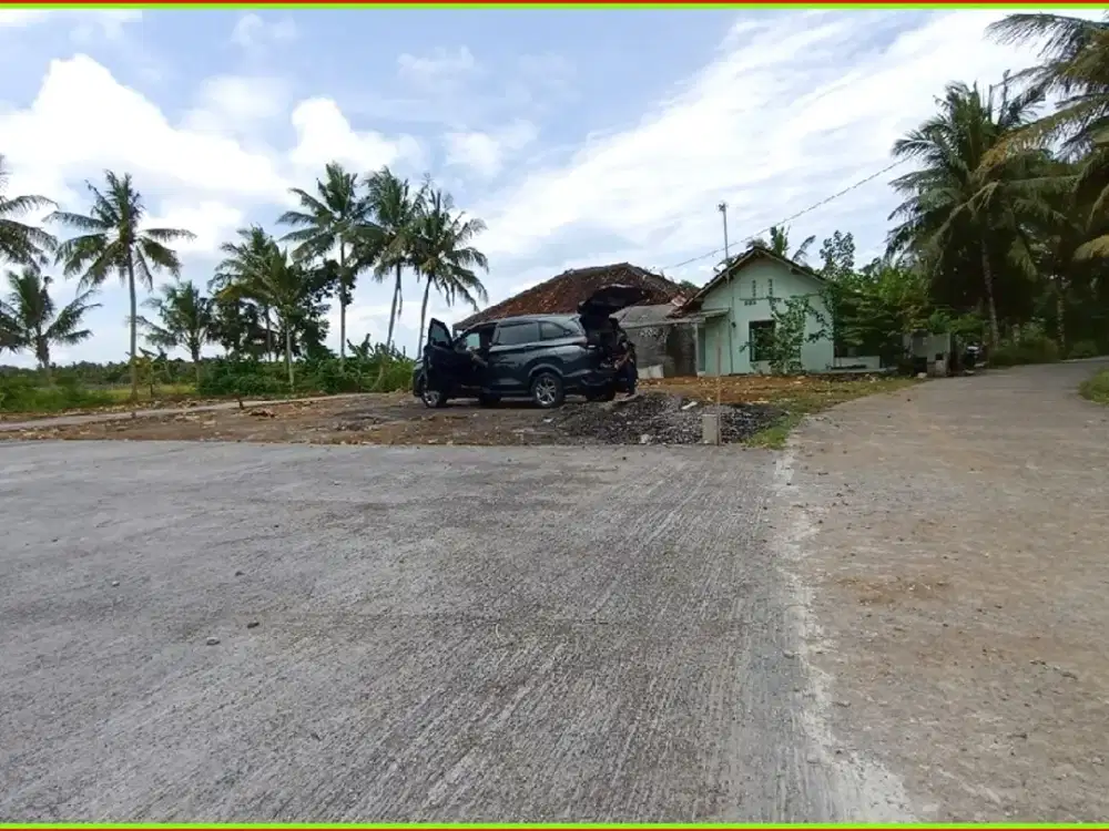 Tanah Murah Jl. Nasional Wates – Jogja, Dekat Bandara YIA