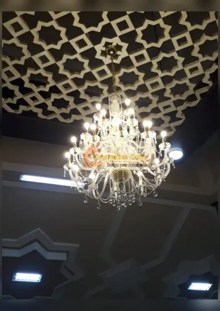 lampu crystal candle