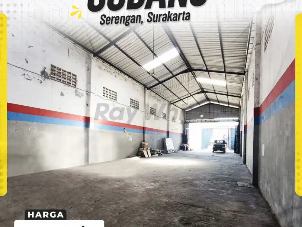 Disewakan Gudang di Serengan Tengah Kota Solo