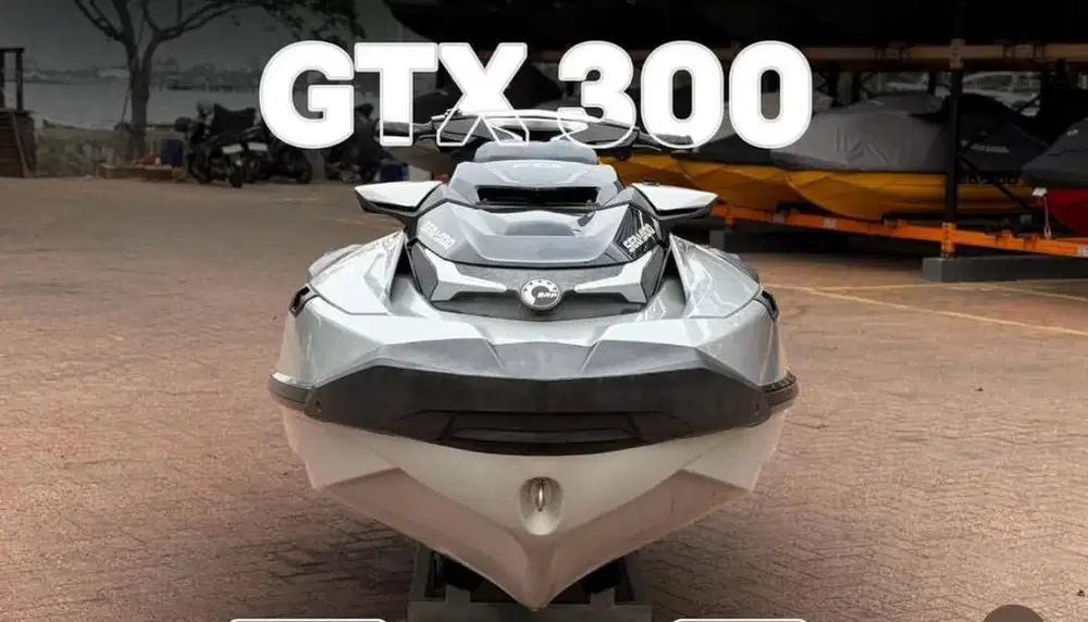 Jual jetski seadoo gtx limited 300 metalic silver 2021
