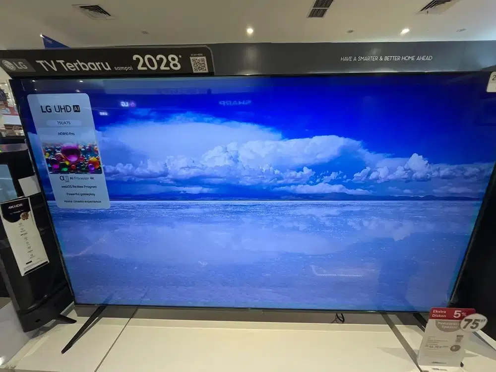Cicilan TV LG Smart 4K 75