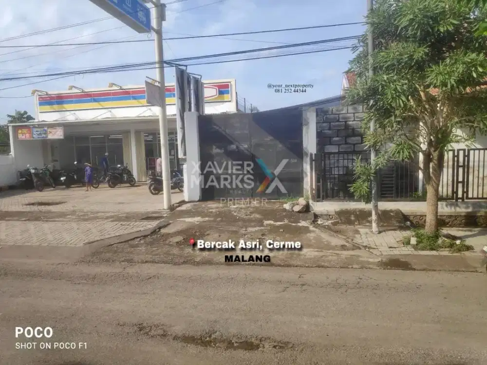 Rumah Plus Minimarket Aktif Di Wilayah Bercak Asri, Cermee Kabupaten Bondowoso
