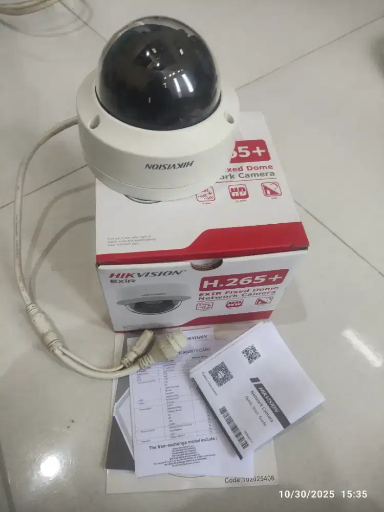 Ipcam hikvision 2mp indoor