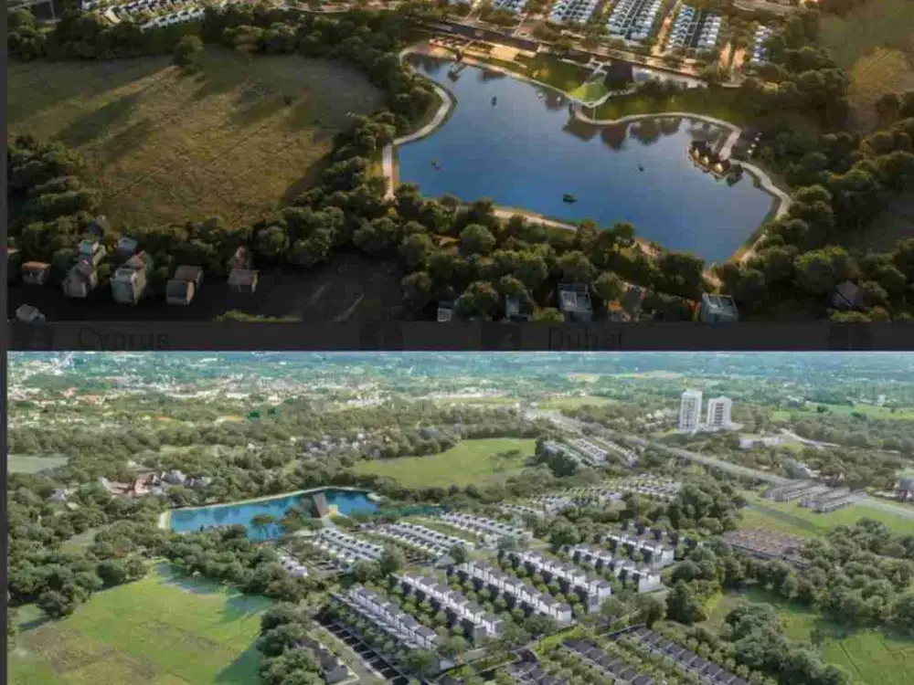 resort dengan ada danau didalamnya