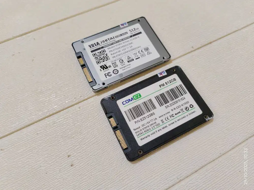 ssd sata 512gb second normal