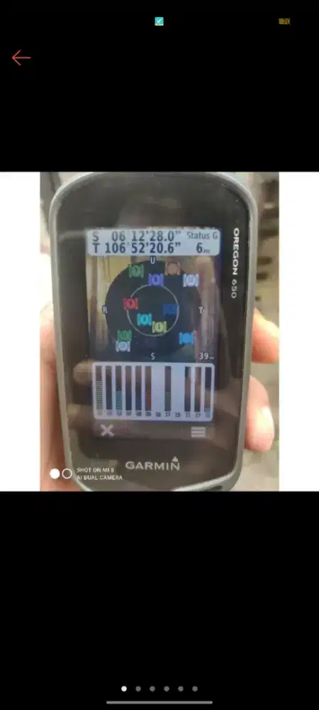 Garmin GPS Oregon 650 minus