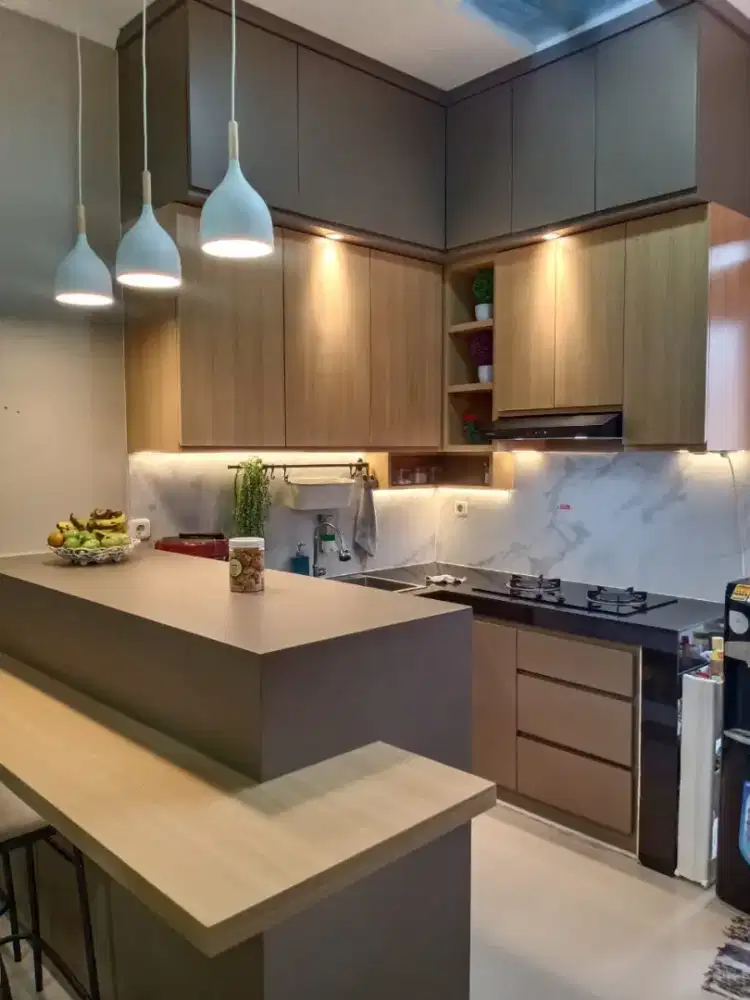 Kitchen Set , Tempat Tidur , Lemari , Backdrop , Kanopi , Pagar