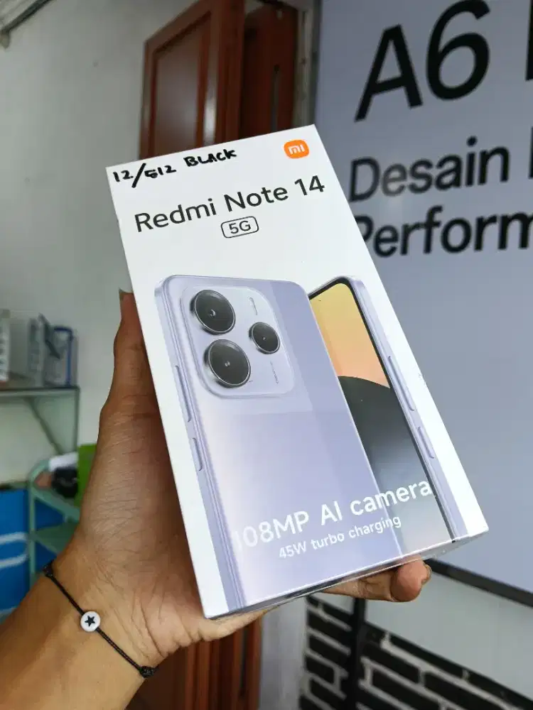 Redmi note 14 5G ram 12/512GB