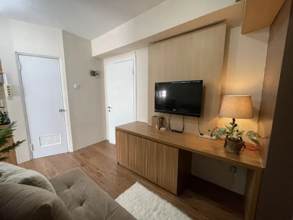 APARTEMEN GREEN PRAMUKA ONE BEDROOM TOWER BOUGENVILLE TAHUNAN INCLUDE MAINTANCE