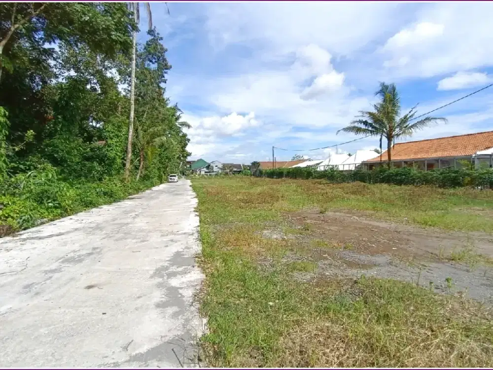 Tanah untuk Hunian Nyaman di Wedomartani Dekat Jogja Bay
