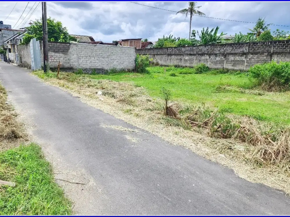 Tanah Strategis Dekat TVRI Jogja Siap AJB Mangku Jalan Aspal