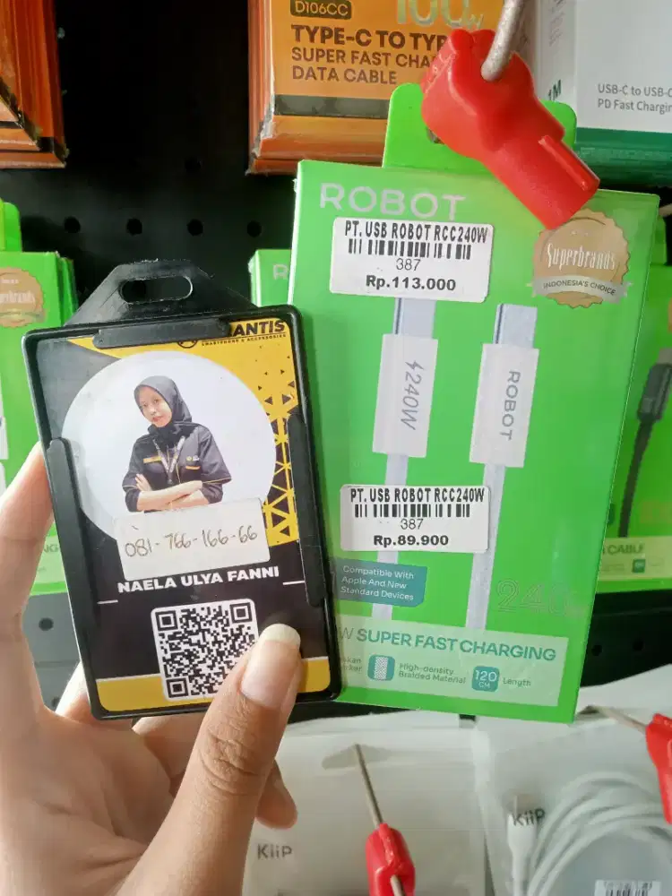 USB ROBOT RCC240W| ATLANTIS DAHSYAT