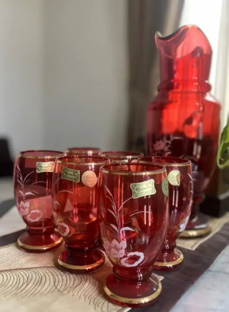 Set Kristal Jug n Gelas