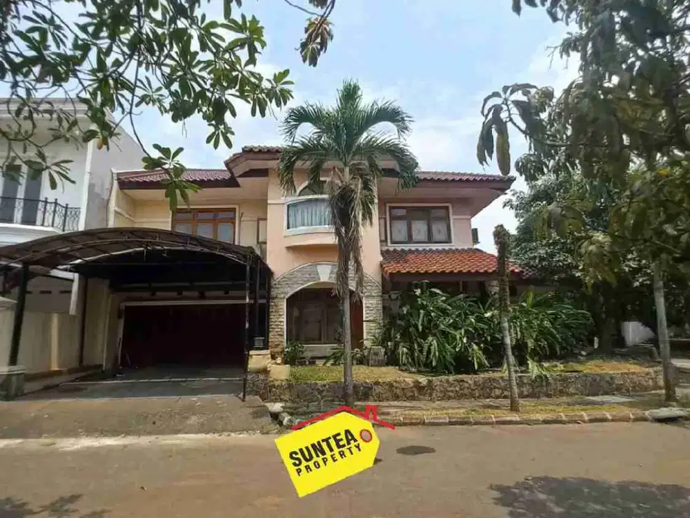Rumah bagus posisi HOOK hitung tanah siap huni di Bintaro sektor 9 0134