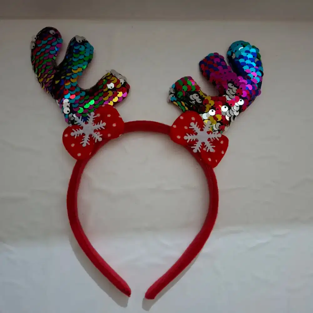 LIMITED EDITION: Bando Natal/ Christmas Merah