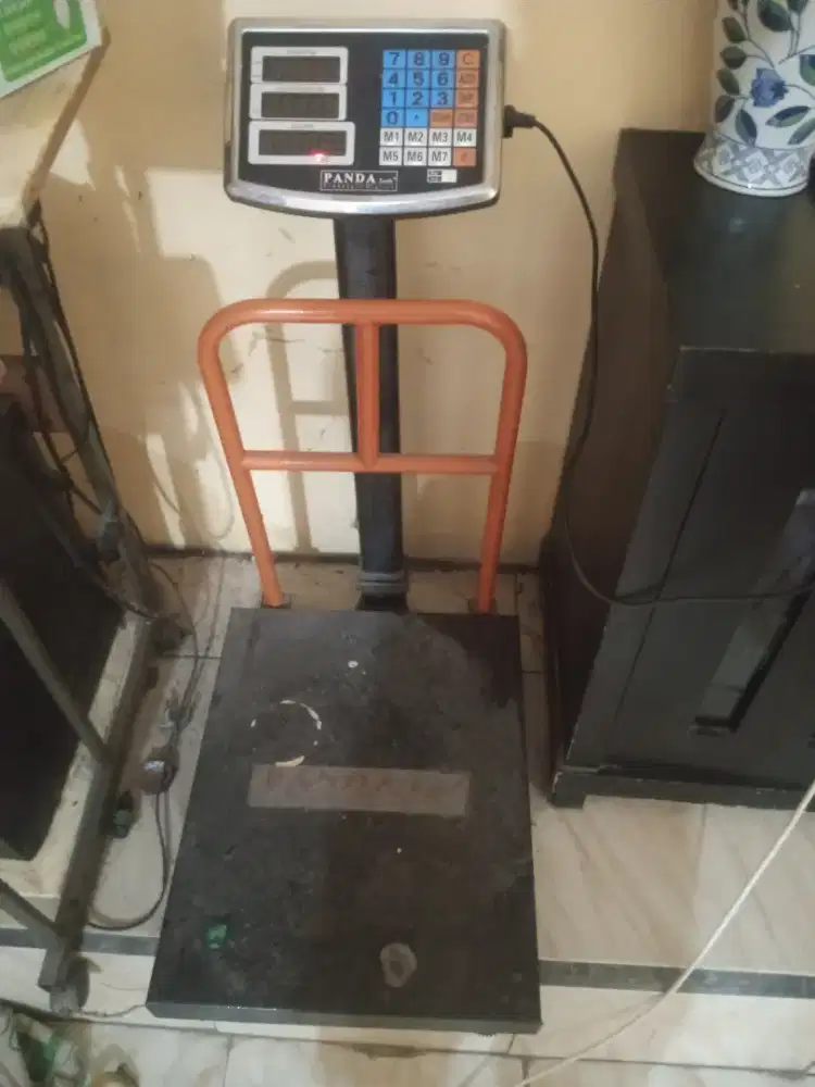 Timbangan Duduk Digital 200 kg / Timbangan Barang/Hitung/Lantai 200 Kg