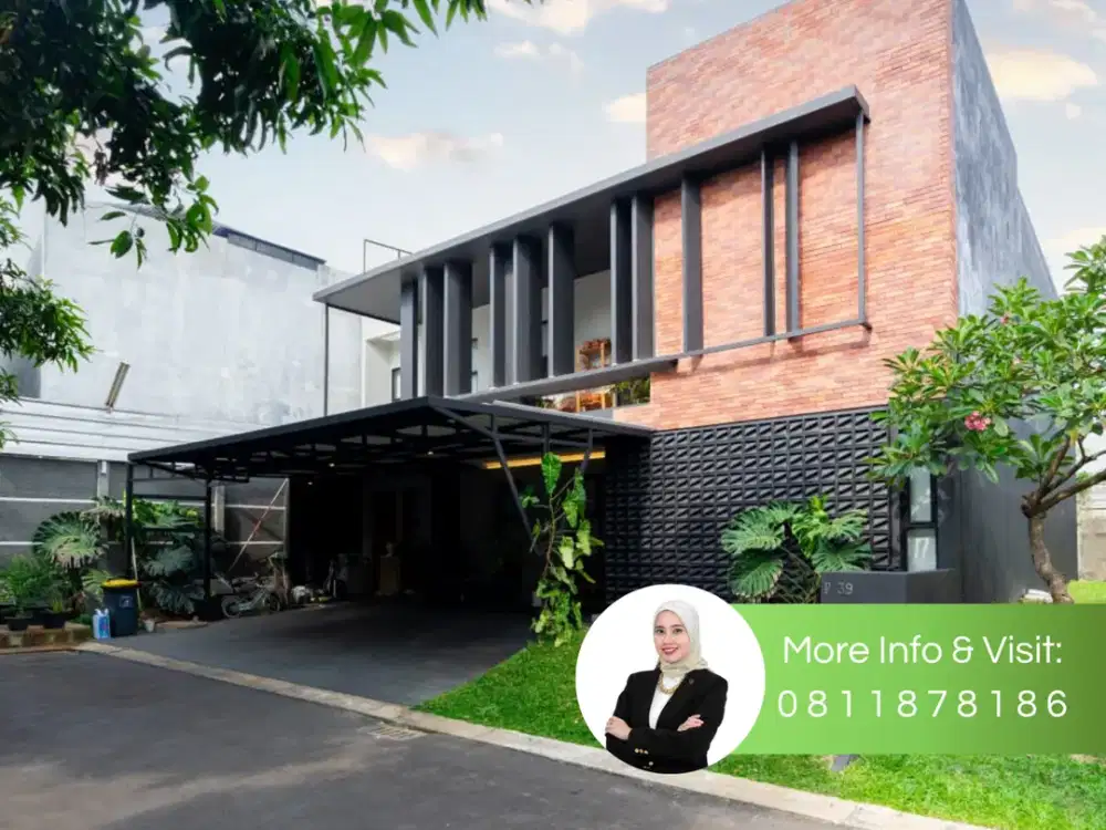 Rumah Bagus dengan Swimming Pool dalam Cluster Emerald Bintaro | KH