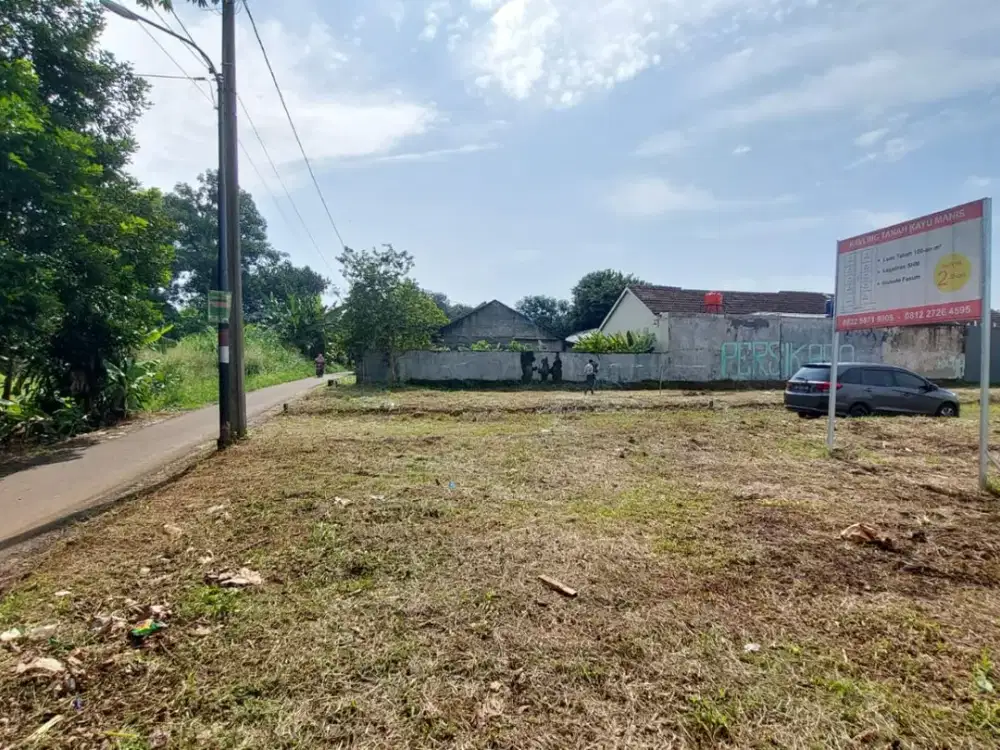 Langsung Balik Nama, Tanah Kavling SHM Dekat Pintu Tol Kayu Manis