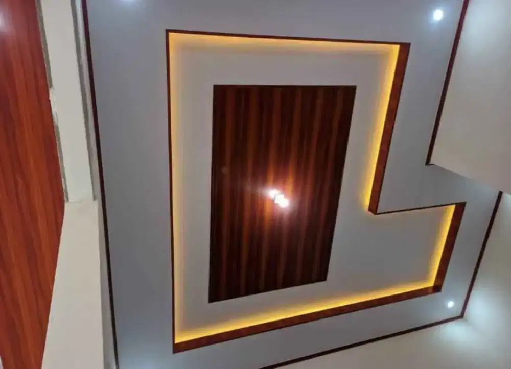 PLAFON PVC MENERIMA ANTAR BAHAN & TERPASANG