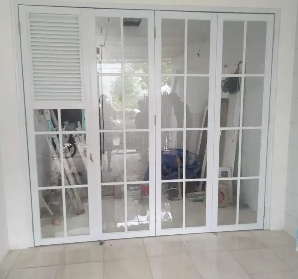 KUSEN pintu jendela, pintu kaca ruko aluminium