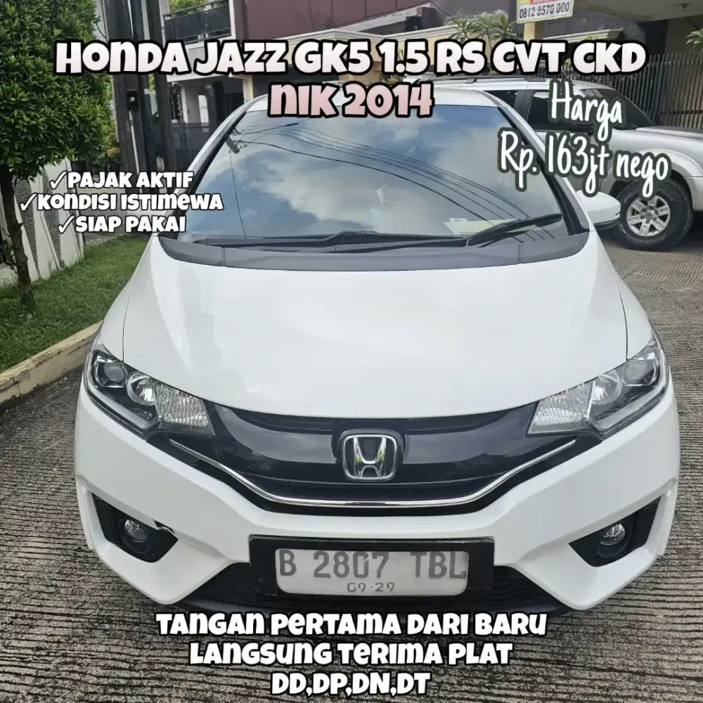 Antik Istimewa Jazz RS Cvt Gk5 wrn putih