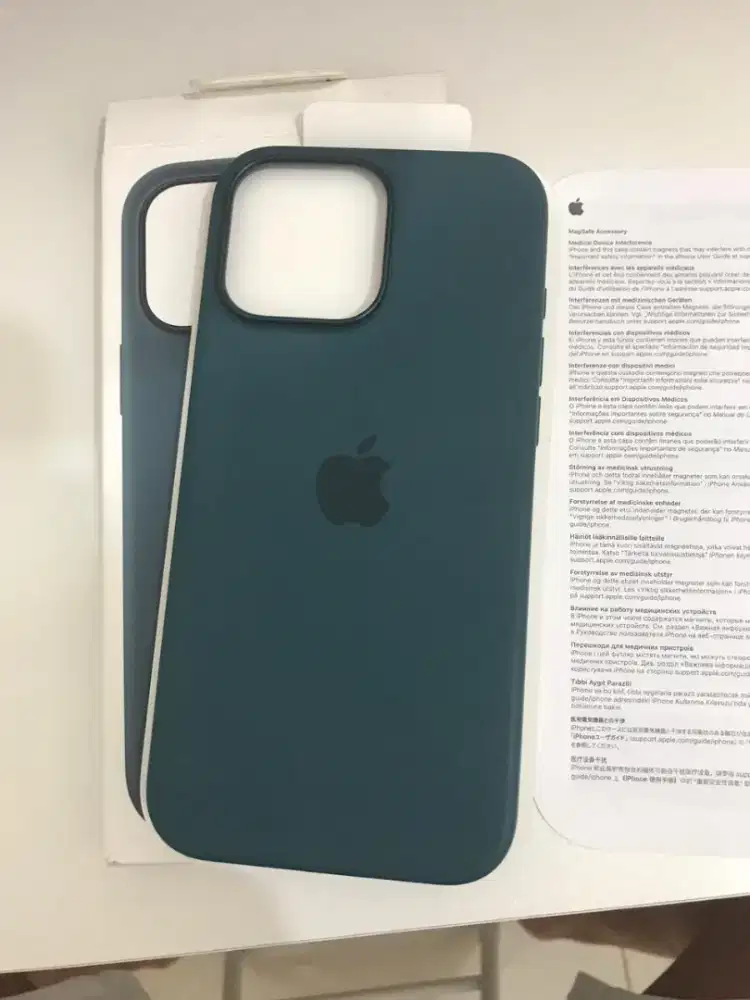 iPhone 16 Pro Max Silicone Case 100% original dan mulus