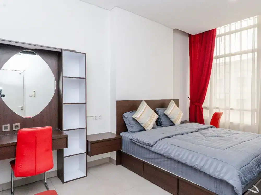 Disewakan Apartemen Skandinavia 3BR Fully Furnished Lokasi Strategis Dekat Mall dan Bandara Soekarno Hatta
