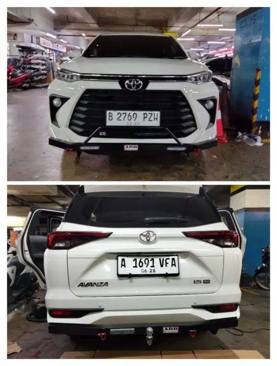 PAKET TOWING TANDUK  DEPAN BELAKANG AVANZA VELOZ 2022 KE ATAS