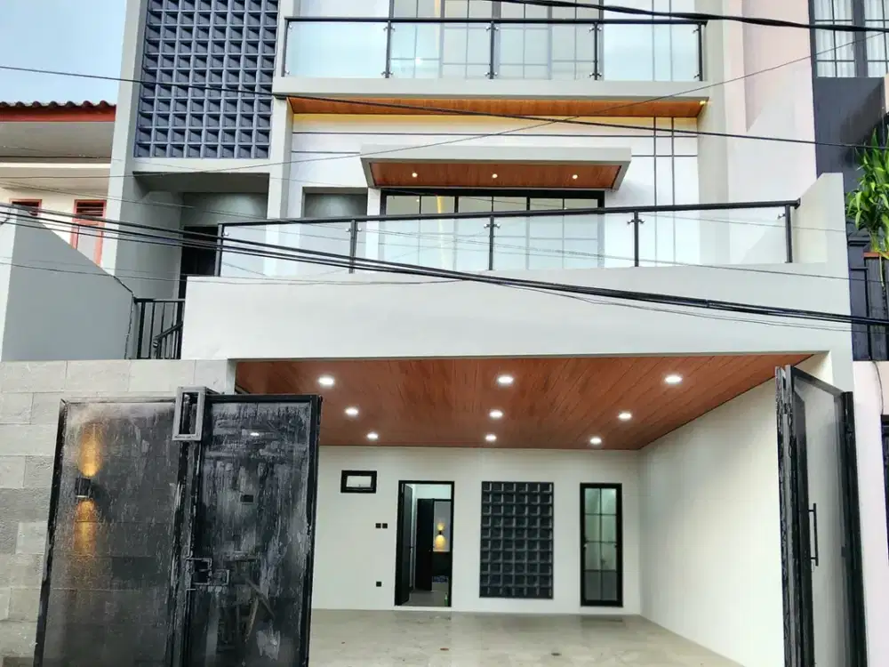DIJUAL RUMAH BARU DESIGN MODERN PRIVATE POOL SIAP HUNI DI CILANDAK