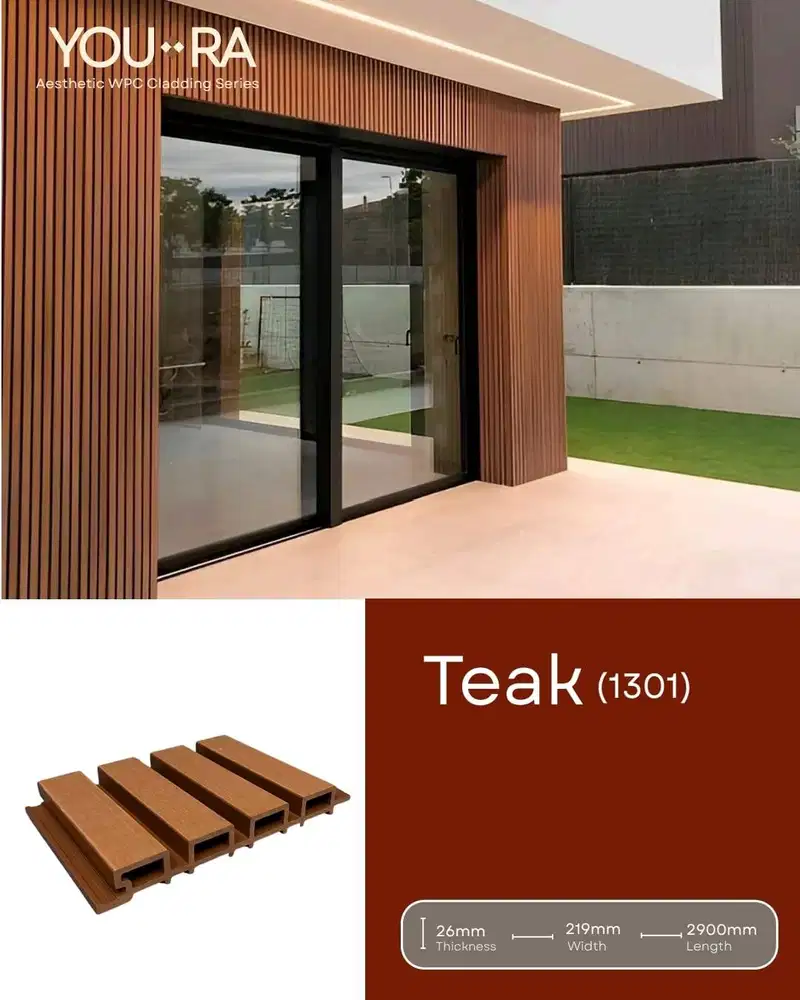 WPC WALL CLADDING OUTDOOR PENGHIAS DINDING OUTLET