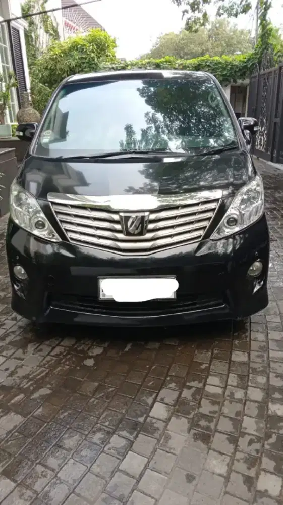 JUAL TOYOTA ALPHARD 2.4 PREMIUM SOUND ELECTRIC SEAT DEPAN BELAKANG