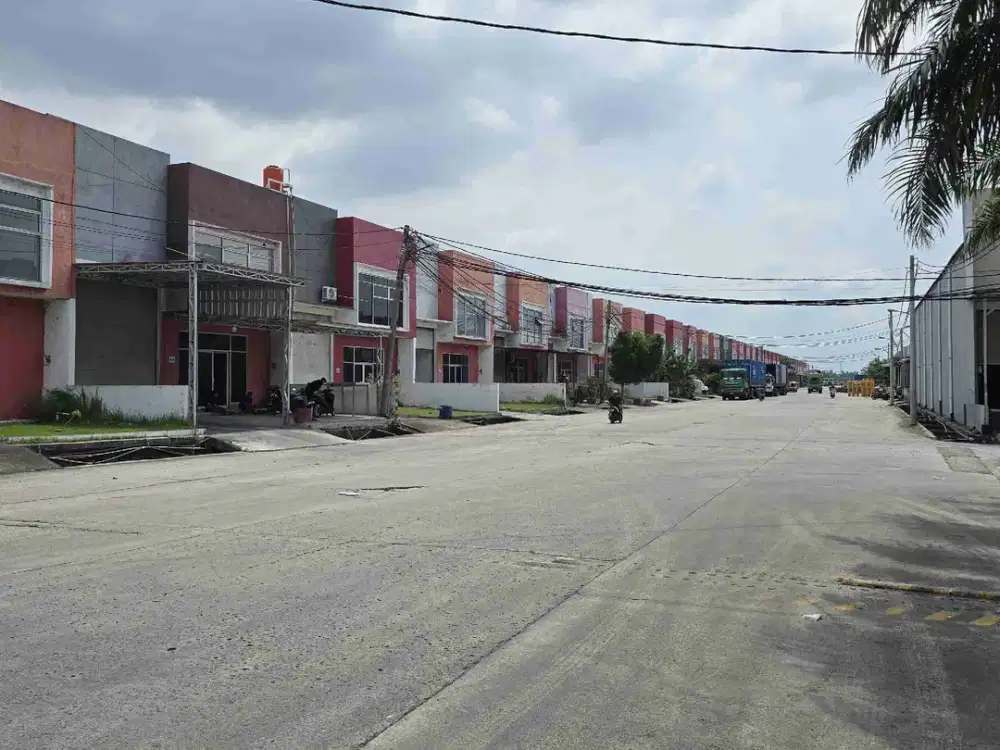 Gudang siap pakai SHM 550m² di pergudangan Surya balaraja