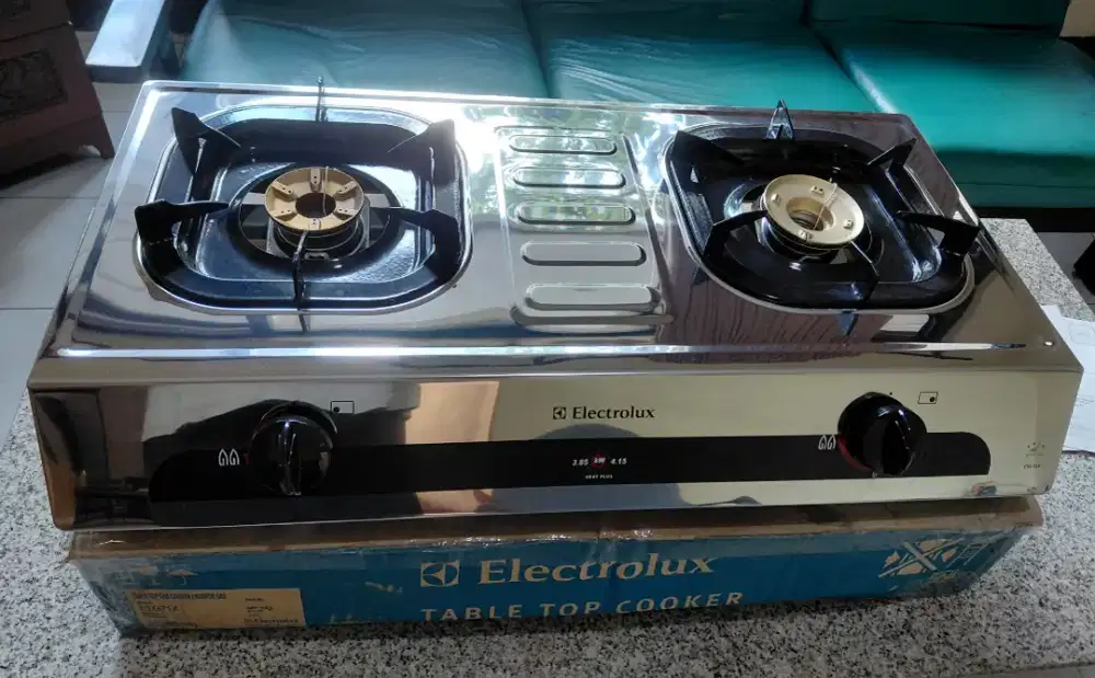 JUAL KOMPOR GAS ELECTROLUX ETG-71X ORIGINAL,BARU EX HADIAH, HARGA NEGO