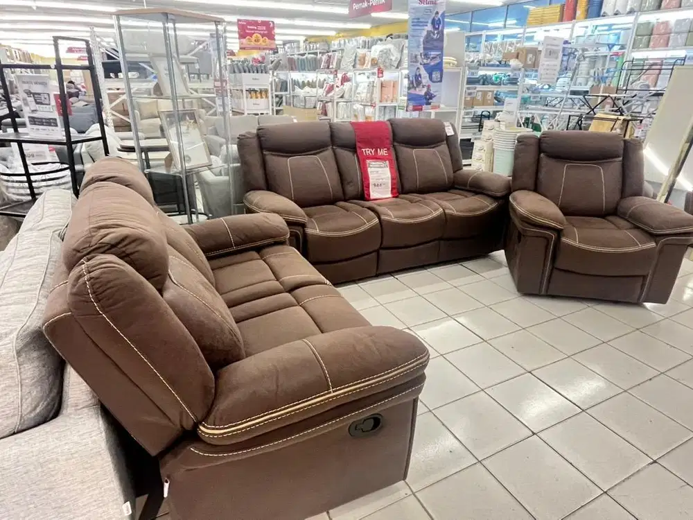 PROMO BANTING HARGA SOFA SET RECLINER Sampai 30 NOVEMBER