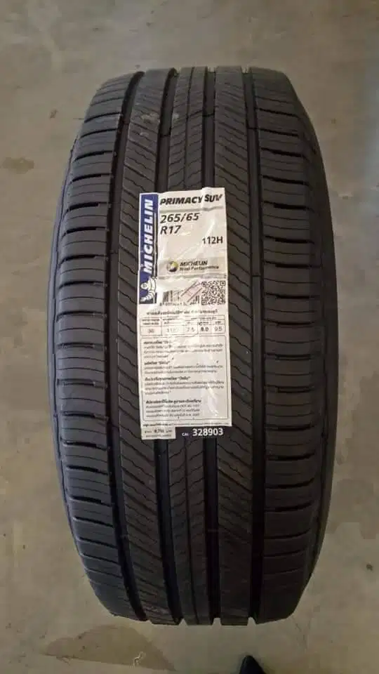 Michelin Primacy SUV+, 265/65/17. Utk Pajero, Fortuner, MU-X, Everest