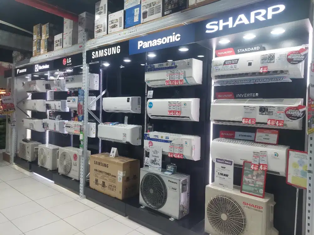 AC SHARP 0,5PK + Instalasi