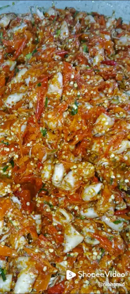 Sambal kering balita cumi