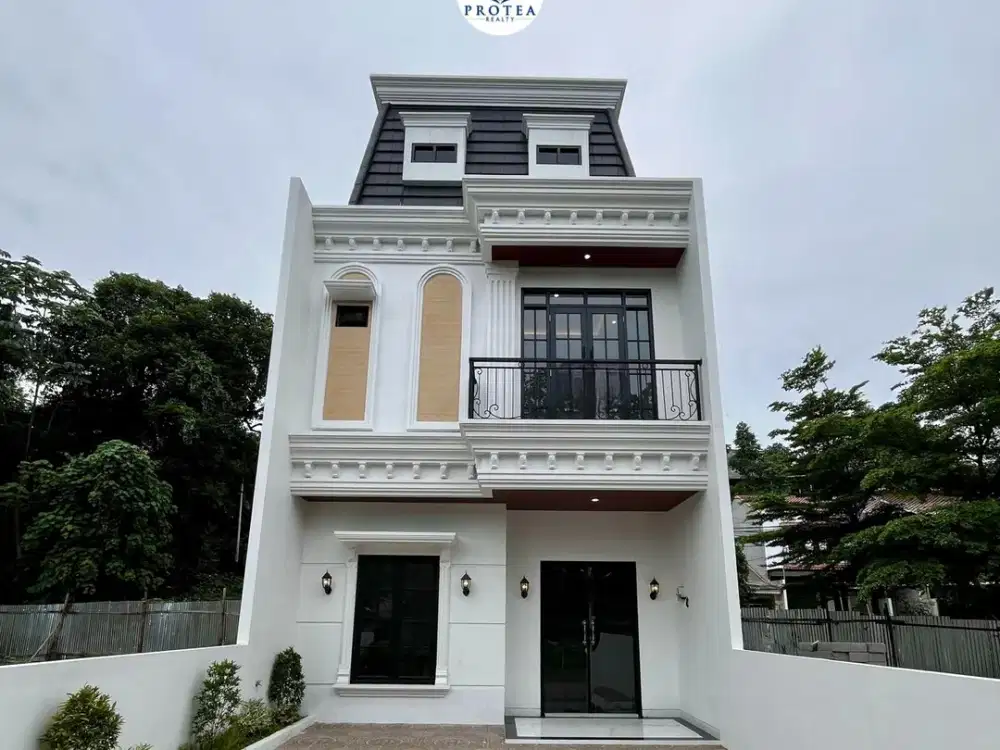 Dijual Rumah Amerian Classic di Jakarta Selatan, dekat Stasiun KRL Pancasila