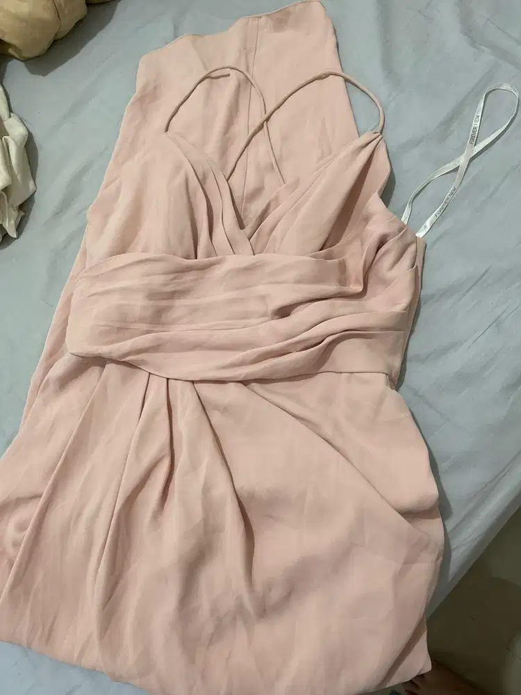 Dress party pink & red