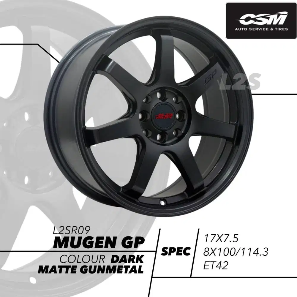 PROMO!Mugen GP. R17.Utk Brio, City, WRV, Mobilio, Jazz, old Civic, dll