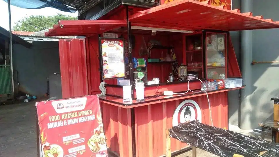 DIJUAL! Kontainer Kedai Portable ️