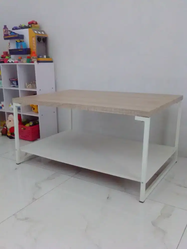 Meja tamu plywood/multiplex laminasi pvc