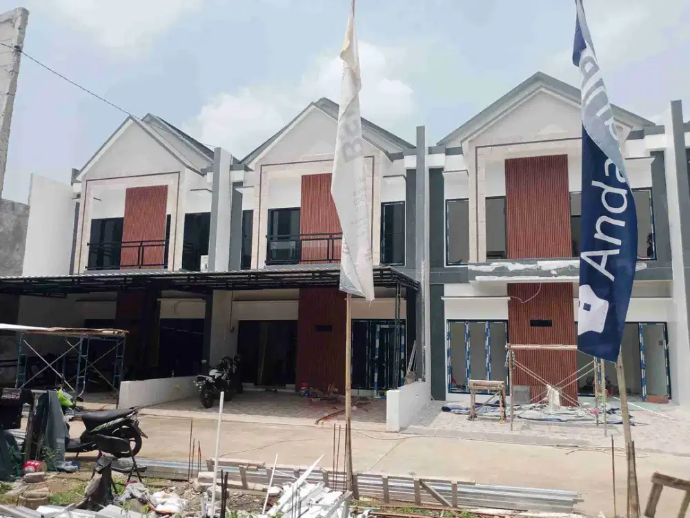 CLUSTER BARU SIAP HUNI 2 LANTAI LOKASI STRATEGIS CIPAYUNG JAKARTA TIMUR