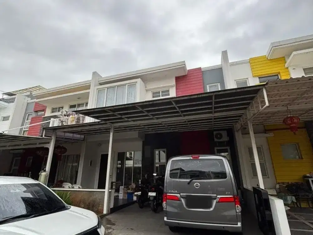 DIJUAL CEPAT RUMAH GOLF LAKE RESIDENCE UK 8x15 (2 LANTAI) SEMI FURNISH BAGUS SIAP HUNI MURAH