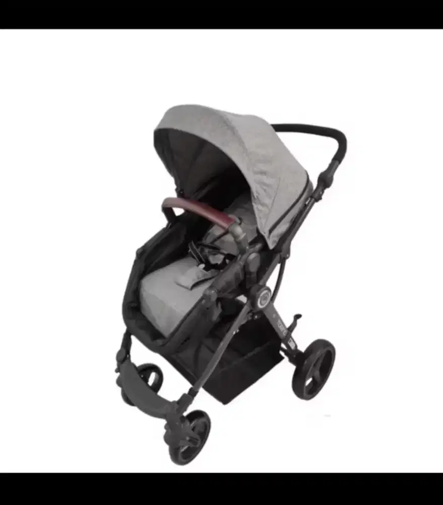 Preloved Stroller Baby Elle Torino Grey Black