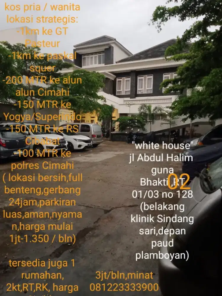 Terima kos pria/wanita di Cimahi